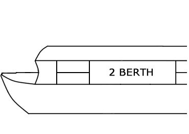 2 Berth Canal Boats