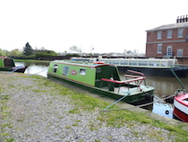 The Rosemary canal boat operating out of Stone