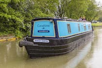 The Sawley Queen canal boat operating out of Blackwater