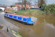 The Courageous canal boat operating out of Middlewich