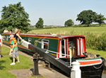 The Spotted Eagle canal boat operating out of Whitchurch