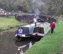 The Carey canal boat operating out of Stone