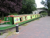 The Lilian canal boat operating out of Stone