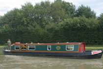 The Hooded Grebe canal boat operating out of Springwood Haven