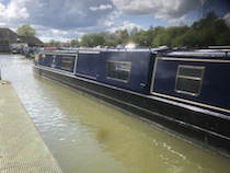The Anne canal boat operating out of Bradford-on-Avon