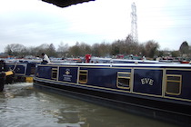 The Eve canal boat operating out of Bradford-on-Avon