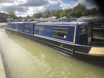 The Kate canal boat operating out of Bradford-on-Avon