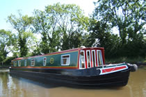 The Knot Sandpiper canal boat operating out of Alvechurch
