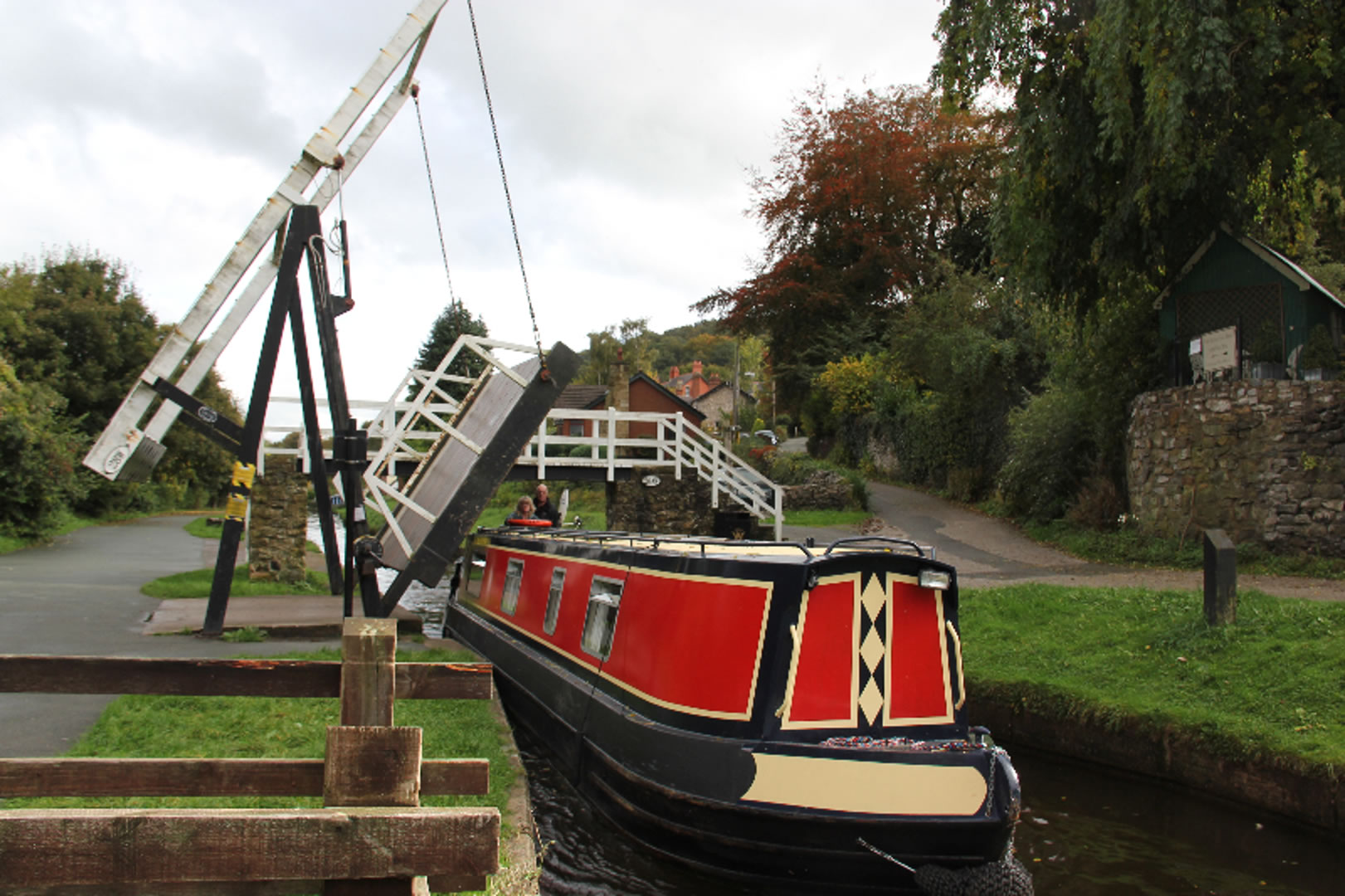 The Lady Sophia canal boat operating out of Middlewich