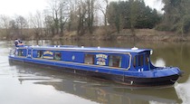 The North Star canal boat operating out of Stourport on Severn