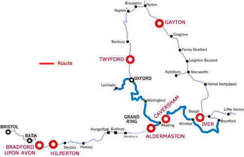 Bath and the Vale of Pewsey from Hilperton  Bath and the Vale of Pewsey from Hilperton