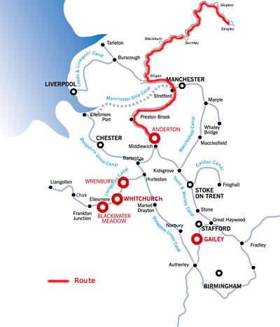 Bingley and return from Anderton Bingley and return from Anderton