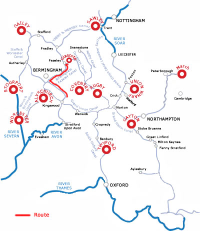 Birmingham Star City  Tamworth SnowDome and Drayton Manor Theme Park from Tamworth Birmingham Star City  Tamworth SnowDome and Drayton Manor Theme Park from Tamworth