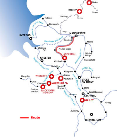 Manchester and return from Anderton  Manchester and return from Anderton
