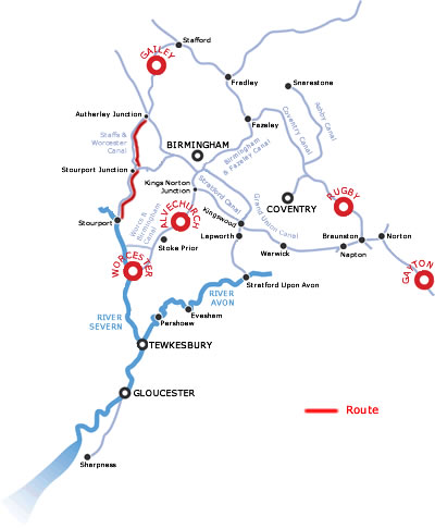 Staffordshire and Worcestershire Canal Staffordshire and Worcestershire Canal