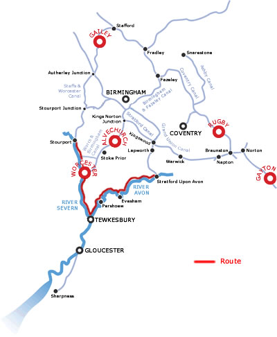 Stratford upon Avon from Stourport on Severn Stratford upon Avon from Stourport on Severn