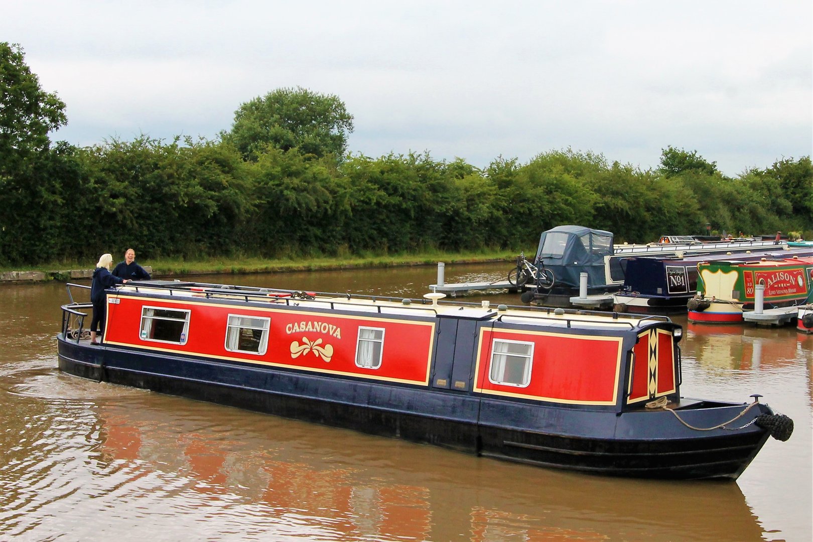 The Casanova class canal boat