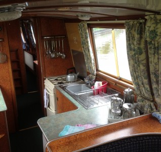The Ginger8 class canal boat