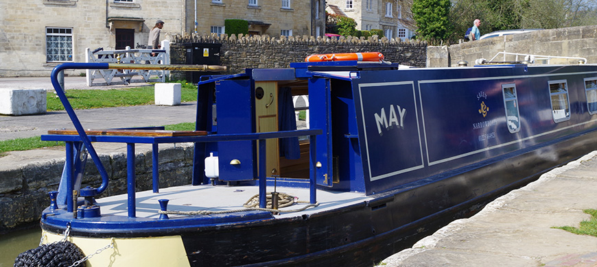 The S-May class canal boat
