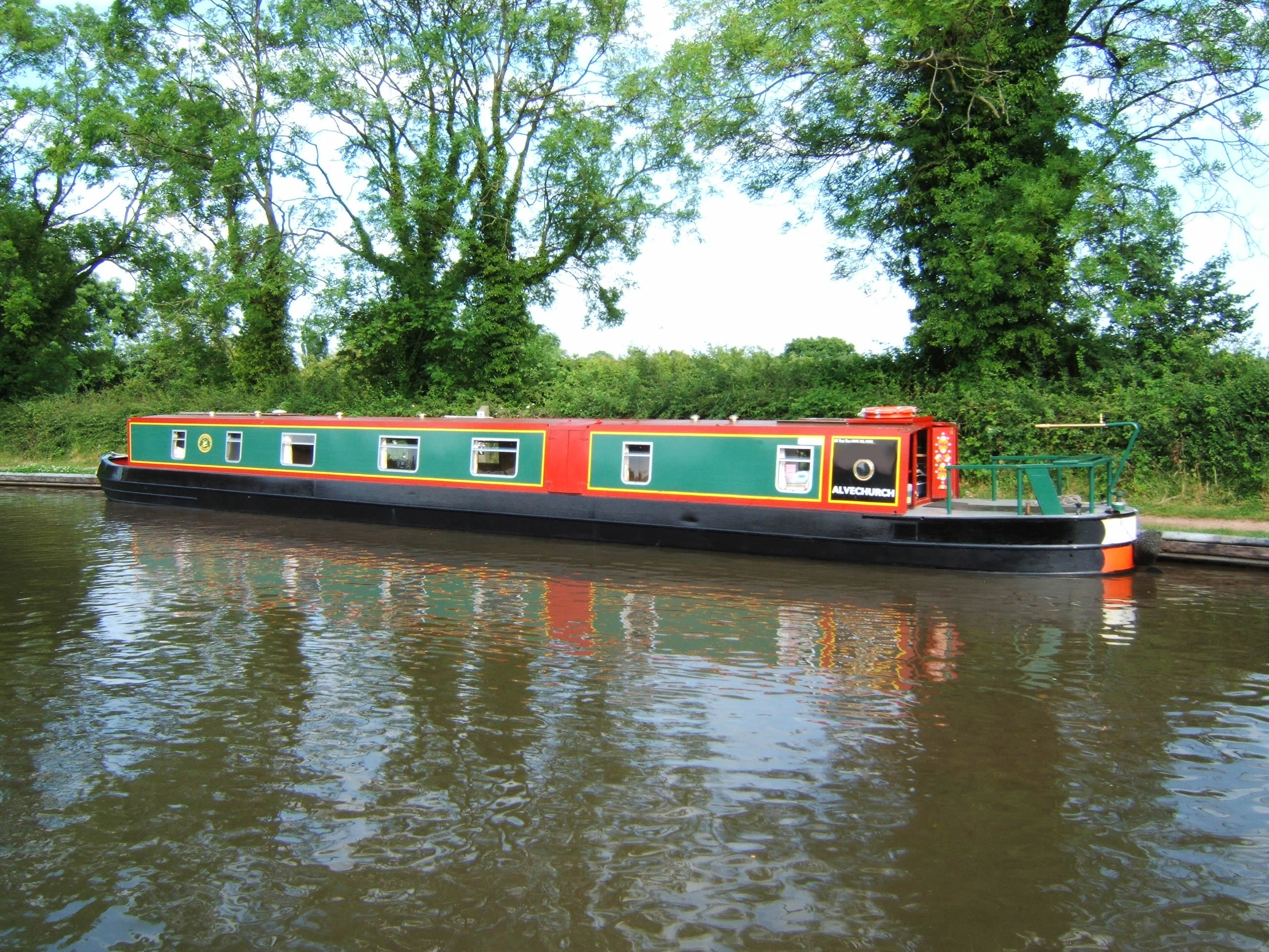 The Swan class canal boat
