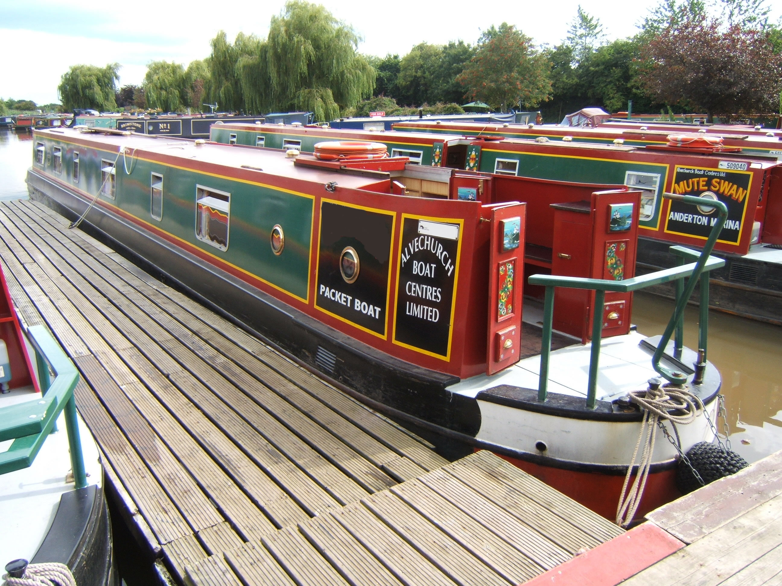 The Thrush class canal boat